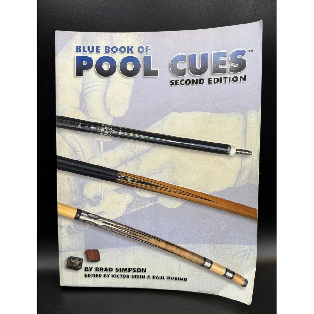 Blue Book of Pool Cues by Brad Simpson 2nd Edition